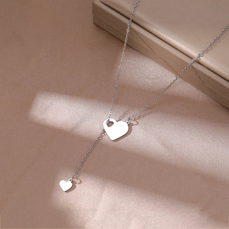COLAR PINGENTE HEART CHARMS